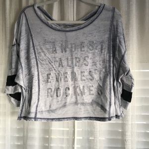 FP Movement grey T shirt